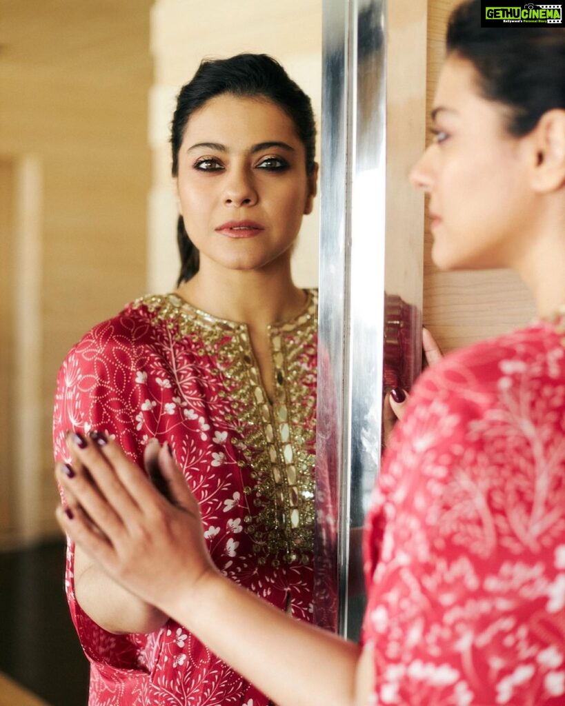 Kajol Instagram - I might look like I'm okay but deep inside I'm thinking if I want Butter Chicken or Chicken Biryani 😜✨ . #Thoughts #Red