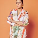 Kajol Instagram - Got up with a #TangerineDream 😇🍊
