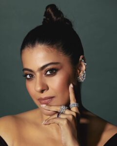 Kajol Instagram - When you get the Timeless Style Icon- Female Award and you can’t smile because your hair is too tight!!! 😂 (only smiling on emoji) 
#pinkvillastyleiconawards2023