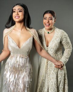 Kajol Instagram - Mini me and me! Started off all graceful and then we became human 🙄😜