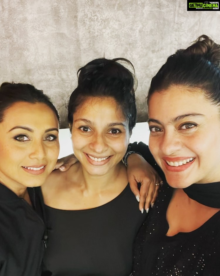 Kajol Instagram - All in Black ! But this time round she isn’t doing that she’s playing Mrs Chatterjee and Bengali all the way… #mrschatterjeevsnorway #mustsee #lovedit #ranimukerji