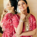 Kajol Instagram - I might look like I'm okay but deep inside I'm thinking if I want Butter Chicken or Chicken Biryani 😜✨ . #Thoughts #Red