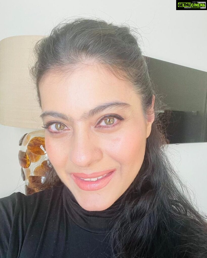 Kajol Instagram - Spending the day with your first love… The camera! 😜