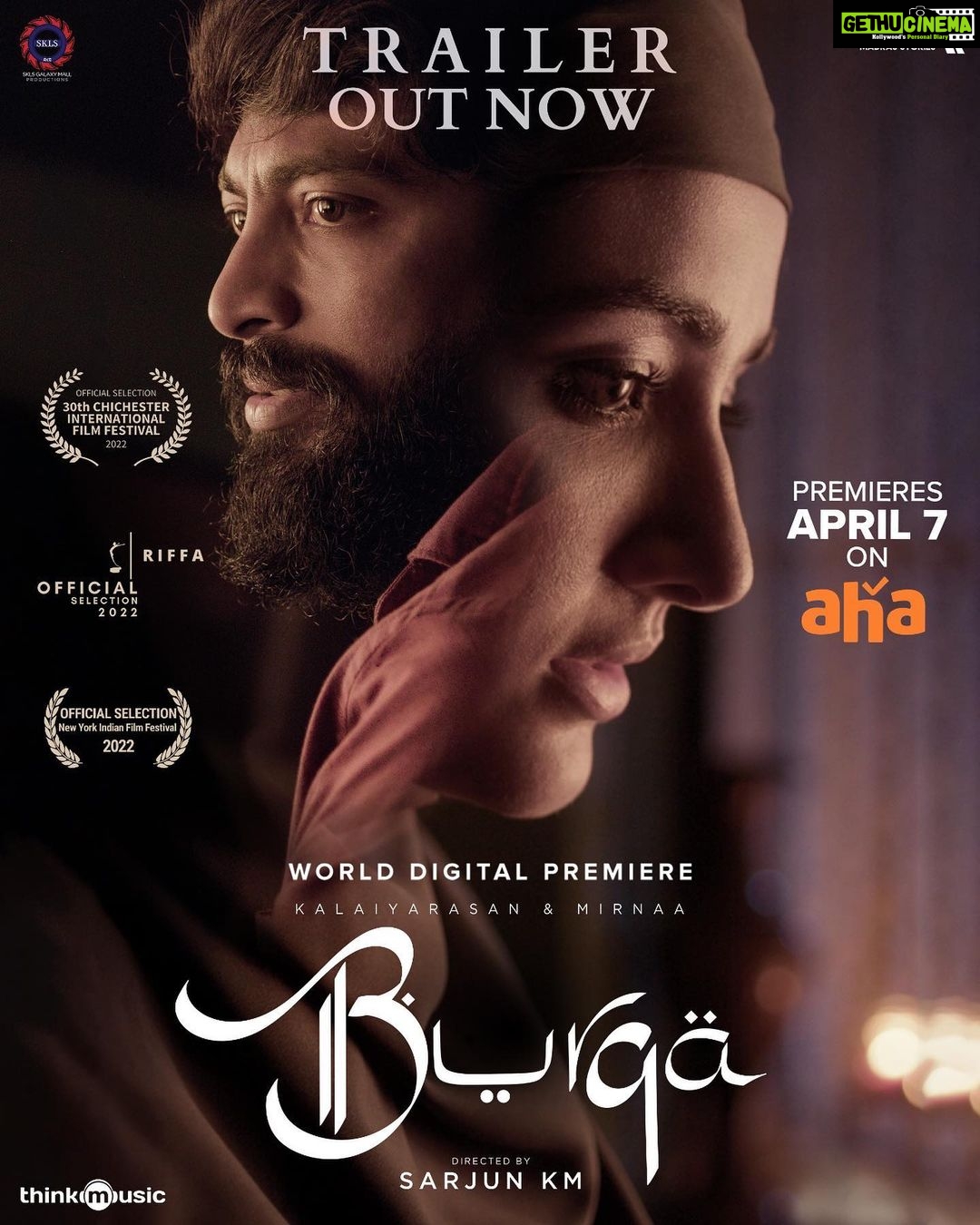 Kalaiyarasan Instagram - LINK IN BIO Burqa, nominee of three prestigious International Film Festivals will be streaming from April 7 on @ahatamil https://youtu.be/3mV4D5HNVjY @sarjun_km @KalaiActor @mirnaaofficial @ramjisoma7 @GirlGaana @meenakshishreed @Suriya_N_ @skls_mall_prod @madras_stories @onlynikil #Burqa #Burqathemovie #burqafilm #madrasstories