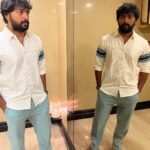 Kalaiyarasan Instagram - #natchathiramnagargiradhu ❤️❤️ @ranjithpa @anuragkashyap10 @kalidas_jayaram @dushara_vijayan @manojjahson