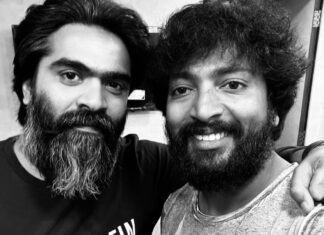 Kalaiyarasan Instagram - Celebrating him on Screen, following all his styles to sharing screen space wit him is an amazing feeling.. thank U so much @silambarasantrofficial na Happy 2 be a small part of #Pathuthala #krishna sir @gauthamramkarthik @studiogreen_official @kegnanavelraja sir Mass entertainer on the way ❤️