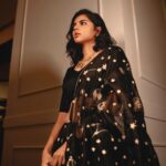 Kalyani Priyadarshan Instagram - Currently obsessed with the vibe of summer blacks 🖤 📸: @merin__georg