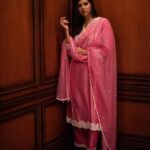 Kalyani Priyadarshan Instagram - For the launch of my next film #Antony ! Hope to get all your love and blessings for this one 🤍💕