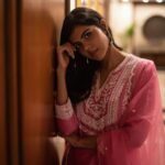 Kalyani Priyadarshan Instagram - For the launch of my next film #Antony ! Hope to get all your love and blessings for this one 🤍💕