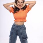 Kangna Sharma Instagram - orange is the Happiest Colour❤️😘 click by - @faizialiphotography MUA - @makeup_asfaque