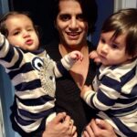 Karanvir Bohra Instagram - It's been a year to his demise #sidhumoosewala just remembering this legend of an artist.... This song #sohigh was one of the first songs that #bella & #vienna started grooving to... They never understood what it meant, but would just love dancing to the beats... #restinpeace brotha @sidhu_moosewala