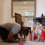 Karanvir Bohra Instagram - Kya hukum mere aaka 🙏 @thebabysnowflake