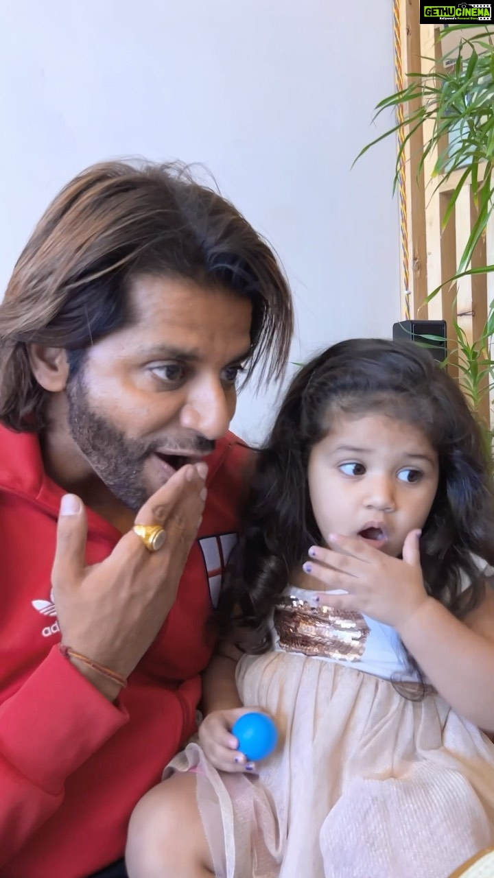 Karanvir Bohra Instagram - All I see is magic✨ and mermaids🧜, Jump into the Aqua world🌀 as we did and take your kids on the exciting journey of Princess Ariel now🥳. . #TheLittleMermaid In cinemas 26 May @disneyfilmsindia