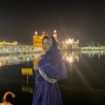 Karishma Sharma Instagram - All I am feeling is gratitude right now. Thank you universe 🪐🌍✨✨ Outfit by @kalakaribyakanksha Golden Temple Amritsar Punjab India