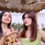 Karishma Sharma Instagram - Me and my best friend to all our toxic relatives and haters 😂 Tag your best friend 😛 . . . . . #reelkarofeelkaro #reelkarofeelkaro❤ #trendingsongs #trendingnow #trendingaudio #trendingtopic #audio #explorepage✨ #friendship