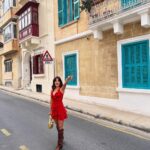 Karishma Sharma Instagram - Malta truly is a beautiful place, with its stunning architecture, picturesque streets, and crystal-clear waters. I had so much fun exploring its colorful streets and experiencing all that this amazing country has to offer, couldn’t stop smiling feeling the pure sunshine ☀️❤️ Many magical moments which I can’t wait to share with you guys soon 🥴🤫😍 Boots - @alohas Jewellery- @bloome.in Malta, Europe
