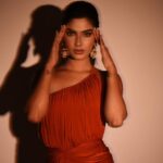Karishma Sharma Instagram - Fashion week shenanigans ☀️ Wearing on my fav @deme_love_ Shot by @pehelaggarwal Styled by @rivashion Hair by @arifayadav_makeyougorgeous Makeup by @thatgalwithmakeup Jewellery by @studio6jewels