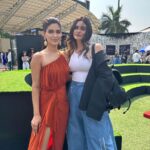 Karishma Sharma Instagram – Fashion week shenanigans ☀️

Wearing on my fav @deme_love_ 
Shot by @pehelaggarwal 
Styled by @rivashion 
Hair by @arifayadav_makeyougorgeous 
Makeup by @thatgalwithmakeup 
Jewellery by @studio6jewels