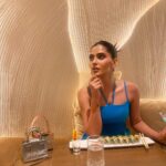 Karishma Sharma Instagram - All Saints: Amazing food and great aesthetics 💙🦋 Thank you @allsaintsofficial_ @alistclub for hosting me ☺️