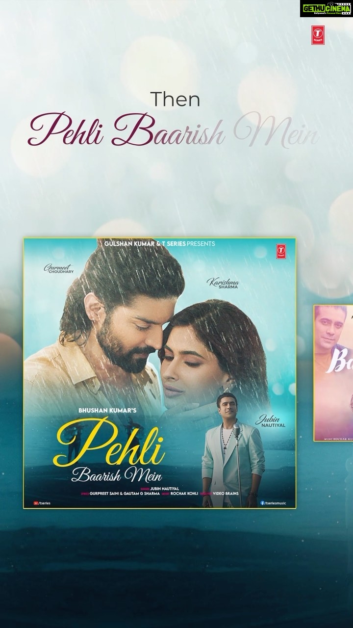 Karishma Sharma Instagram - Coming to bring only and only love vibes to you with my new track! ☔❤️ #PehliBaarishMein is premiering tomorrow at 1 PM. Stay tuned. #tseries @tseries.official #BhushanKumar @guruchoudhary @jubin_nautiyal @rochakkohli @ghuggss @gautidihatti @debosureshnair @videobrainsofficial