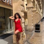 Karishma Sharma Instagram - Malta truly is a beautiful place, with its stunning architecture, picturesque streets, and crystal-clear waters. I had so much fun exploring its colorful streets and experiencing all that this amazing country has to offer, couldn’t stop smiling feeling the pure sunshine ☀️❤️ Many magical moments which I can’t wait to share with you guys soon 🥴🤫😍 Boots - @alohas Jewellery- @bloome.in Malta, Europe