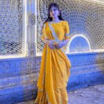 Karishma Sharma Instagram - I have this new love for Indian outfits. This one I wore on Mahashivratri 🕉 Outfit by @mahicalcutta