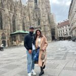 Karishma Tanna Instagram - Vienna 🇦🇹 @varun_bangera Thanku @airindia.in for this beautiful experience ⠀ #nonstopexperiences #nonstopflights #FlyAI #airindia
