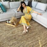 Karishma Tanna Instagram – Sunday 🧡
In love with these amaze carpets from my fav @humminghaus
The products , quality and the service is just wow❤️
Thanku for making my house look gorgeous.
Outfit by @chhavviaggarwalofficial
#sunday #potd #love