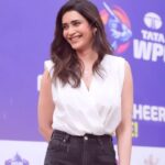 Karishma Tanna Instagram - Tata Women’s Premier League Trophy Drive - what an experience it was in Lucknow! Cannot wait to see which team will win the inaugural league! Which team do you think it’ll be? @wplt20 #YehTohBasShuruatHai #TATAWPL #ad