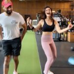 Karishma Tanna Instagram - This was shot long back. @varun_bangera being too shy dint let me put this video up. But now m gonna take the liberty to put it up cz I am so so so proud of the entire team of #rrr for creating history. #naatunaatu fan for life. #oscars #reels #reelsinstagram #explore Also to mention, “THE ELEPHANT WHISPERERS” A huge congratulations to @guneetmonga @sikhya for making us proud . #oscar ❤️🙏❤️
