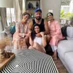 Karishma Tanna Instagram - Combining Happy women’s Day and Belated Happy holi to all❤️ The loveliest Masterpiece of the heart of god is the heart of a mother 🥰 Celebrating our beautiful mothers and Me Ofcz😘😎🥰 @varun_bangera ❤️