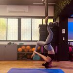 Karishma Tanna Instagram - Tried something different today🤓 Thanku @sarvesh_shashi for making this possible ❤️ #arielyoga #gym #yogini #potd #explore