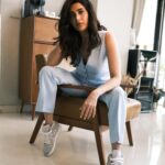 Karishma Tanna Instagram - Current mood #mood #potd #instagood #karishmatanna Outfit by- @Marviza_official Shot by - @ravii_dixit Styled by- @ananyaarora2013 MUA- @makeitupwithsimmy Hair- @aartigupta5565 Concept- @theboltpr