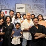 Karishma Tanna Instagram - "Dear Team, I wanted to take a moment to express my heartfelt gratitude to each and every one of you for your exceptional dedication and hard work on our recently released show. #scoop .It has been an incredible journey, and I am immensely proud of what we have accomplished together. To my director, @hansalmehta thank you for your unwavering guidance, creative vision, and belief in me. You pushed me to explore new depths and challenged me to bring my best performance to the screen. Your expertise and leadership have been invaluable. Thank you @mrunmayeelagoo for creating a world wher I could live in and make my own❤️🙏 Thanku @netflix_in for showing confidence in me🥰❤️ To my producer, @matchboxshots @saritagpatil #sanjaysir thank you for your relentless efforts in bringing this project to life. I am grateful for the opportunities you have provided and the faith you have placed in me. To the entire team, my fellow actors, from the talented cast to the hardworking crew, your collective contributions have been nothing short of extraordinary. Each one of you has brought your unique skills and passion to this production, and it has truly been an honor to collaborate with such a dedicated and talented group of individuals. I want to express my deepest appreciation for your professionalism, teamwork, and the positive energy that filled our set every. I am forever grateful to have had the opportunity to work with such an incredible team. A special shout-out to @jignavora21 . I have no words to express. Thanku for believing in me and letting me be the one to portray ur life in the show. And last but not the least my very dear friend and an ace casting director @castingchhabra for giving me a role of a lifetime❤️🙏 With heartfelt gratitude, Jagruti Pathak. Karishma Tanna ❤️❤️