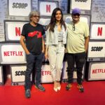 Karishma Tanna Instagram - "Dear Team, I wanted to take a moment to express my heartfelt gratitude to each and every one of you for your exceptional dedication and hard work on our recently released show. #scoop .It has been an incredible journey, and I am immensely proud of what we have accomplished together. To my director, @hansalmehta thank you for your unwavering guidance, creative vision, and belief in me. You pushed me to explore new depths and challenged me to bring my best performance to the screen. Your expertise and leadership have been invaluable. Thank you @mrunmayeelagoo for creating a world wher I could live in and make my own❤️🙏 Thanku @netflix_in for showing confidence in me🥰❤️ To my producer, @matchboxshots @saritagpatil #sanjaysir thank you for your relentless efforts in bringing this project to life. I am grateful for the opportunities you have provided and the faith you have placed in me. To the entire team, my fellow actors, from the talented cast to the hardworking crew, your collective contributions have been nothing short of extraordinary. Each one of you has brought your unique skills and passion to this production, and it has truly been an honor to collaborate with such a dedicated and talented group of individuals. I want to express my deepest appreciation for your professionalism, teamwork, and the positive energy that filled our set every. I am forever grateful to have had the opportunity to work with such an incredible team. A special shout-out to @jignavora21 . I have no words to express. Thanku for believing in me and letting me be the one to portray ur life in the show. And last but not the least my very dear friend and an ace casting director @castingchhabra for giving me a role of a lifetime❤️🙏 With heartfelt gratitude, Jagruti Pathak. Karishma Tanna ❤️❤️