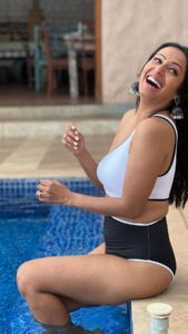 Kashmera Shah Instagram - We had a fab time @oxygenresort_morjim_goa with my girls @vandanasajnaniofficial and @tannazirani_  #kashmerashah #kashmirashah #pranks #waterbaby @banerjeepuja @rohitkverma @munishakhatwani @saraarfeenkhan shot by the darling Puja pics by @shashang_iyer