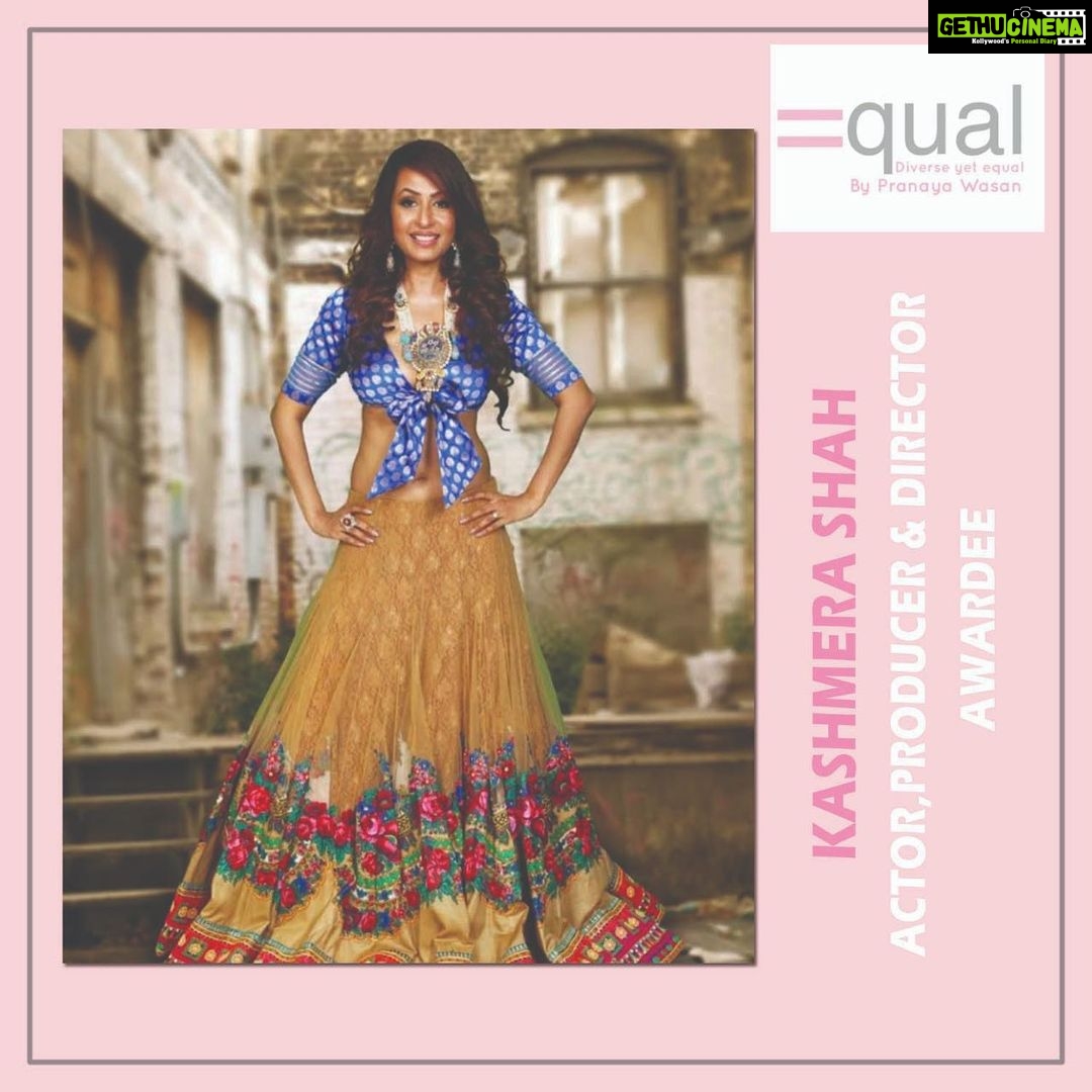 Kashmera Shah Instagram - Excited about this today. Thank you for giving me this honor @equal_rts @pranayawasan @ektawasan28 @vahbz @tanvithaker #kashmerashah #kashmirashah #equalrights