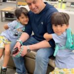 Kashmera Shah Instagram - It takes a village to bring up a child and when you have twins it takes an army thank you my dear friends for all the love support and help @mansur.merchant @afgproud786 timothyxula @michaelnla #cliffmyers #cathyroot @krushna30 @rishaabchauhaan @artisingh5