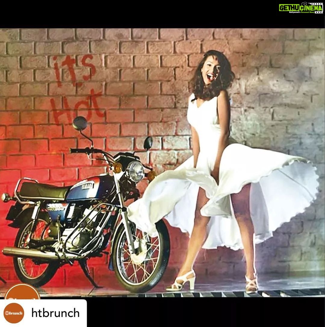 Kashmera Shah Instagram - Link in the profile. Do check @htbrunch @dineshrahejaworkshop #kashmerashah #kashmirashah #kash #kashisback #klosetbykash @krushna30 @artisingh5 @rishaabchauhaan @boofilmz #womenempowerment #womendirectors #bollywood #bollywoodhot #model #sexy #sensuous #style #elan #dusky When I was 22... Actor Kashmera Shah takes a trip down the memory lane and talks about life when she was 22. 1. Kashmera when she was 22 (inset) and today at 50 2. Kashmera when she was a sox-month-old baby 3. Posing with her family, including her renowned grandmother, Hindustani classical singer, Pandita Anjanibai Lolekar (top row, second from left) 4. With her uncle Ram, mother Suvarna Anjali, dog Shrikhand and cousin Monty 5. With her mama (maternal uncle), the famous tabla player Sairam Banker 6. With her co-contestants at Ms Tourism International 7. Kashmera representing India at the Ms Tourism International in Turkey in 1995, where she won the best National Costume award 8. Clicked by actor Boman Irani during a shoot for a clothing brand in 1995 9. While shooting for a motorcycle brand in 1994 #AllNewHT #FirstVoiceLastWord #wheniwas22 #nostalgia #downthememorylane