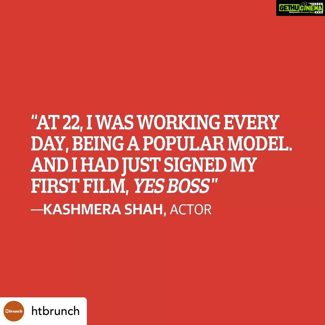 Kashmera Shah Instagram - Link in bio @htbrunch