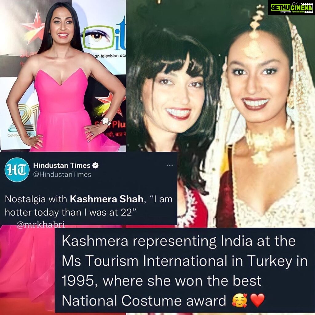 Kashmera Shah Instagram - From Age 22 to Year 22’ you graced it all & How!!! what i can say about @kashmera1 is, It takes nothing to be what you are and you Absolutely and Perfectly did it well the Strongest and Sherni is what i can give a Tag to you. God bless you @kashmera1 @krushna30 ❤️🧿 #BiggBoss #Bollywood #KashIsBack #Mrkhabri #KashmeraShah #BeautifulSoul