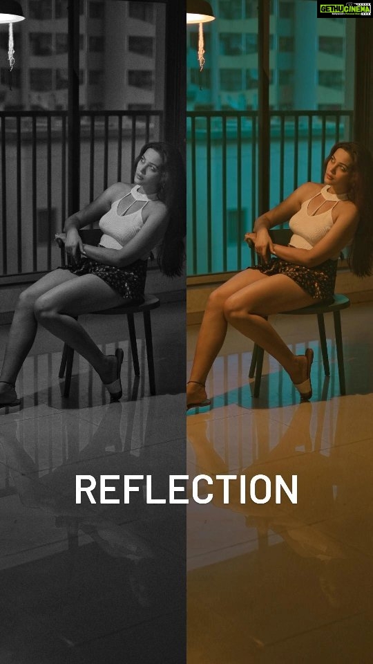 Kaveri Priyam Instagram - Reflection 👀 Rate the Result.. too late for this trend Mumbai