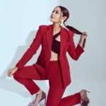 Kaveri Priyam Instagram - Balancing burgundy on the outside and mysterious black on the inside, with finesse. Isn’t it!?! Credits! Photographer - @akshayrathodphotography Makeup and Hair - @amuthevar Styled By @rimadidthat Outfit - @tanisha_vaidya X @aishamouse_label Footwear @lynindia.official Outfit PR @mediatribein Jewellery @goldenbyree Location - @byou.in Artist Reputation Management - @oceanmediapr