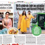 Kaveri Priyam Instagram - Lohri di lakh lakh vadhaiyaa, Lohri ke rang manaiye iss saal Dil Diyaan Gallaan ke sang! Happy Lohri toh everyone ❤️ Newspaper: @delhi.times Journalist: @unnatijoshi__