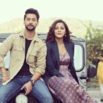 Kaveri Priyam Instagram - Veer & Amrita wishing all the #Amveer and #Ddg fans a very happy Lohri 🌾🌾 I love Candids😬