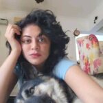 Kavita Kaushik Instagram – Teaching Raaka how to stay away from Humans #son #furrybaby #love