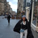Kavita Kaushik Instagram - 💜💙 Away from the mundane always! #gratitude #blessed #protected #travel #seetheworld #go #english #loveyourself #uk #diaries #noexcuses #noregrets #own #your #worth #and #your #madness Edinburgh, United Kingdom