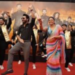 Kavita Kaushik Instagram - Some Amazing captures of an awesome evening, Carry on jatta 3 trailer launch , followed by a musical night hosted by Aamir Sir ! So blessed to be in such perfectionist n esteemed company 💓 so grateful for all your love on the trailer 🙏 So excited for you all to watch the film on 29th June 2023 in theaters with your friends n family n enjoy this Maha entertaining ride #carryonjatta3 #Carryonjatta3 #cinemas #movies #popcorn #entertainment #stars #aamirkhan #gippygrewal @carryonjattamovie @humblemotionpictures @gippygrewal @sonambajwa @ghuggigurpreet @binnudhillons @kapilsharma @smeepkang @jaswinderbhalla