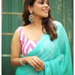 Keerthi shanthanu Instagram – 🩵🩷
Got ready for #superjodi @zeetamizh every sunday 6.30pm .
With my anbarey @rjvijayofficial 🩵

Makeup & styling  by Meee😉
Saree & blouse : @_.rubeenavogueofficial._ @rubyafroz80 
Beautiful jewellery: @jcsjewelcreations 
Photography : @haritha_aruna 
Hairdo : @vama_moirangthem
