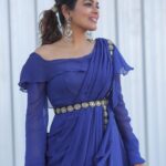 Keerthi shanthanu Instagram – 🧿
Draped saree : @_.rubeenavogueofficial._ @rubyafroz80 
Earrings : @mspinkpantherjewel 
📸 : @storiesbysidhu

@zeetamizh #superjodi #realityshow